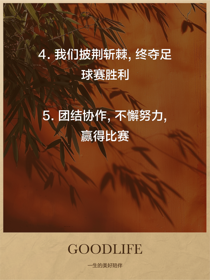 足球队伍的团结合作赢得了胜利