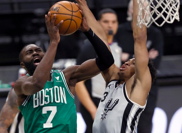 绿军队实力横扫,轻取马刺队的简单介绍 绿军队实力横扫,轻取马刺队的简单介绍