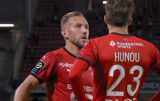 关于雷恩主场平局，积分榜保持不变的信息